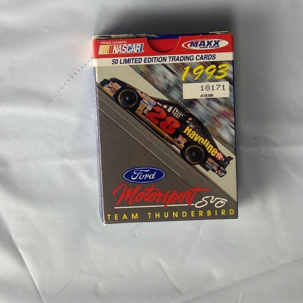 1990 NASCAR‎ MAXX Ford Motorsports Trading Card Box Unopened